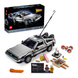 LEGO Back to The Future Time Machine 10300 Building Kit for Adults (1,856 Pieces)