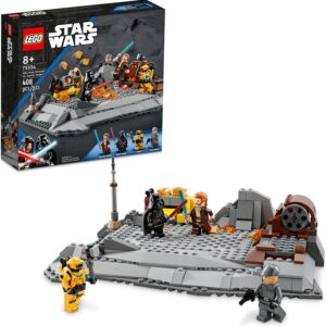 Lego Star Wars Disney Plus OBI-Wan Kenobi vs. Darth Vader 75334 Building Toy Set for Kids, Boys, and Girls Ages 8+; Birthday Idea (408 Pieces)