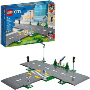 Lego City Road Plates 60304 Building Kit; Cool Building Toy for Kids (112 Pieces)