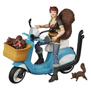 Marvel Legends Series 6-inch Collectible Action Figure Unbeatable Squirrel Girl Toy, Premium Design, Includes Vehicle and Accessories