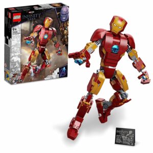 LEGO 76206 Iron Man Figure V29 Building Kit for 9 Years and Above