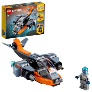 LEGO Creator 31111 Cyber Drone 6+ Building & Construction Block Gift Present Toy Boys and Girls Vehicles Space