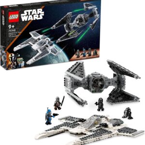 LEGO Star Wars Mandalorian Fang Fighter vs. TIE Interceptor 75348 (957 Pieces)
