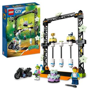 LEGO City The Knockdown Stunt Challenge 60341 Building Kit (117 Pieces)