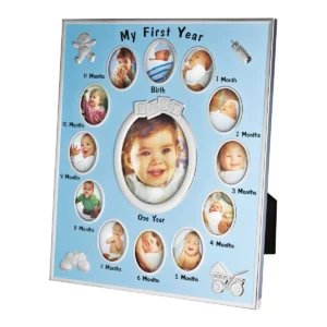 Momentz My First Year Frame (Blue)