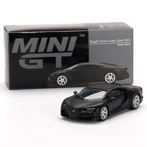 Mini GT Bugatti Chiron Super Sport 300+ Matte Black (1/64) (374)