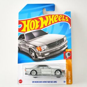 Hot Wheels "89 Mercedes-Benz 560 SEC AMG" For The Kids Age 3+