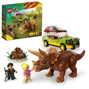 LEGO 76959 Jurassic Park Triceratops Research 76959 Building Toy Set
