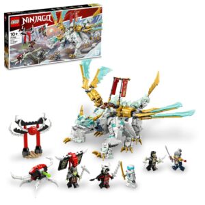 LEGO NINJAGO Zane’s Ice Dragon Creature 71786 Building Toy Set
