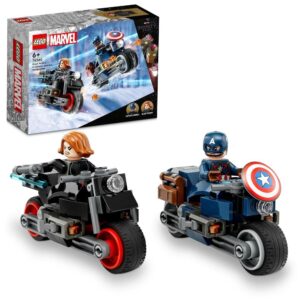 LEGO Marvel Black Widow & Captain America Motorcycles 76260 (130 Pieces)