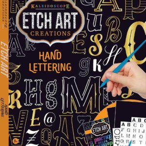 Hinkler : Kaleidoscope Etch Art Creations: Hand Lettering