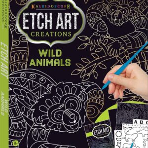 Hinkler : Kaleidoscope Etch Art Creations: Wild Animals