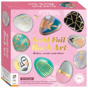 Hinkler : Gold Foil Rock Art