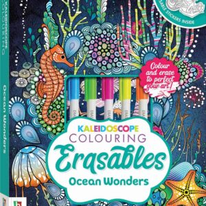 Hinkler : Kaleidoscope Colouring Erasables: Ocean Wonders