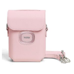 Fujifilm Instax Mini Link 2 Smartphone Printers Protective PU Leather Case Cover - Pink