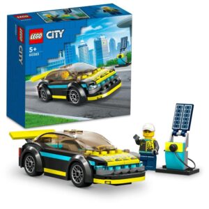 LEGO City Electric Sports Car 60383 Building Toy Set (95 Pieces)