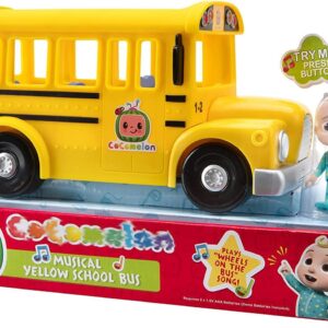 CoComelon CMW0015 Singing Bus with Sound and JJ Toy Figure for Children from 2 Years