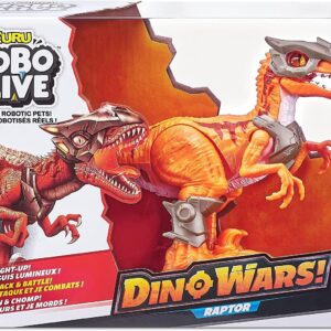Zuru Dino Wars Dinosaur Raptor Robot Toy Realistic Dinosaur Movement