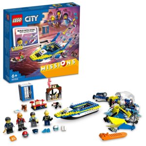 Lego City Water Police Detective Missions 60355 Building Kit (278 Pieces)