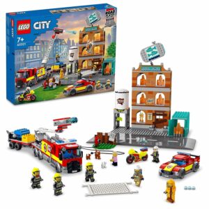 LEGO City Fire Brigade 60321 Building Kit (766 Pieces)