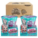 Itty Bitty Prettys 2-Pack Tea Party Surprise Series 2 Little Teacup Doll Assortment (with 10 Surprises!) by ZURU