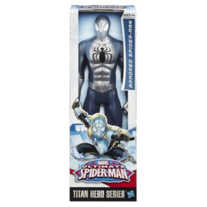 Marvel Titan Hero Series Armored Spiderman Action Figure - 12 Inch