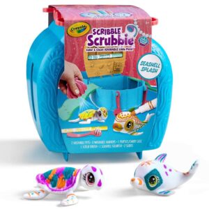 Crayola Scribble Scrubbie Pets Seashell Splash Playset