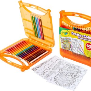 Crayola Colored Pencils Coloring Art Case Kit