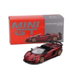 Mini GT : Lambo'rghini Aventador SVJ Roadster Rosso Efesto