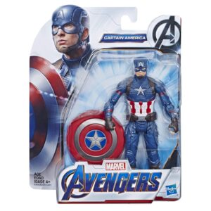 Marvel Avengers End Game Captain America 6-Inch-Scale Marvel Super Hero Action Figure