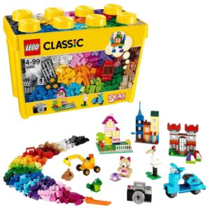 LEGO Classic Large Creative Brick Building Blocks for Kids (790 pcs) 10698, Multicolor