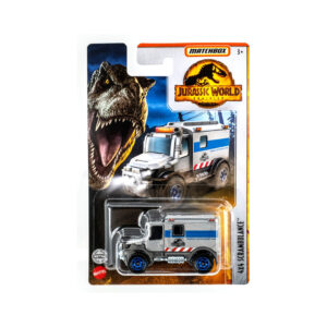 Matchbox Jurassic World Dominion 4x4 Scrambulance GREY