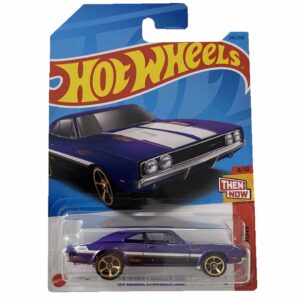 HOT WHEELS #240 - ‘69 Dodge Charger 500 (Purple - Long Card) B00 - 2023