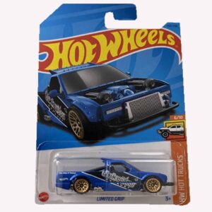 HOT WHEELS LIMITED GRIP in BLUE, HW HOT TRUCKS 6/10 Long Card -  2023