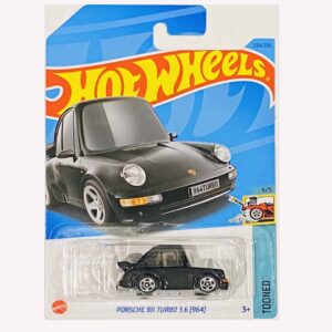 Hot Wheels Porsche 911 Turbo 3.6 (964) Tooned Black 2023